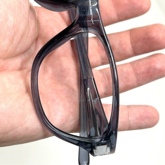 Oakley Vintage " New Frogskins " Black Crystal No Lenses 03-107 stress cracks - Picture 8 of 14